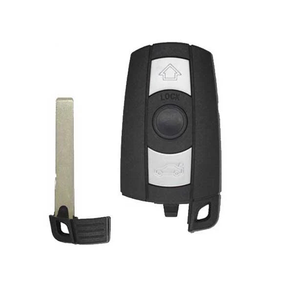 2006-2011 BMW 3 / 5 Series / 3-Button Smart Key SHELL ONLY for KR55WK49127 / KR55WK49123 / AFTERMARKET 2006-2011 BMW 3 / 5 Series / 3-Button Smart Key SHELL ONLY for KR55WK49127 / KR55WK49123 / AFTERMARKET